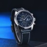 BENYAR - montre de sport à Quartz - étanche 100m - bracelet cuir