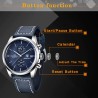 BENYAR - montre de sport à Quartz - étanche 100m - bracelet cuir
