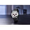 BENYAR - montre en acier inoxydable - Quartz - chronographe - étanche 30M - bracelet en caoutchouc