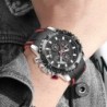 LIGE - montre de sport à quartz - lumineuse - étanche - bracelet en silicone