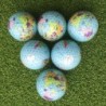 Golf ball - printed world mapGolf