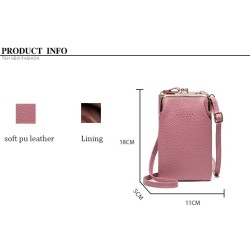 Small crossbody bag - wallet / phone holder - with zipperBags