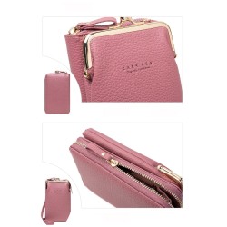 Small crossbody bag - wallet / phone holder - with zipperBags