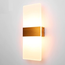 6W - 12W - Lampada da parete a LED in acrilico