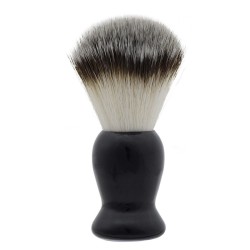 Set rasatura barba professionale - spazzola - ciotola in acciaio inox - con supporto