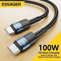 Essager - USB type C vers USB C - câble de charge rapide - 60W - 100W