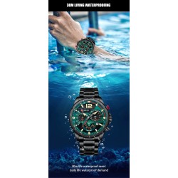 CURREN - sports Quartz watch - stainless steel - waterproofWatches