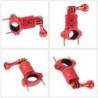 Bicycle / motorcycle handlebar mount - metal clamp - camera holder - 360 swivel - for GoPro camerasMounts