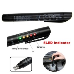 VSTM - car brake fluid tester - 5 LED indicator - for DOT3/DOT4 diagnosticDiagnosis