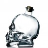 Tête de mort en cristal - carafe pour vodka et vin - 180ml - 400ml - 750ml