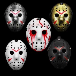 Horror Jason Voorhees / Samurai - Halloween / Masquerade - maschera a pieno facciale