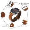 Cinturino per orologio in pelle - con fibbia in metallo