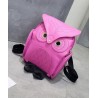 Waterproof leather backpack - with owl patternBackpacks