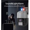 Security CCTV camera - human detection - auto tracking - HD night vision - waterproof - 1080P - 2MP - PTZ - WiFiSecurity cameras