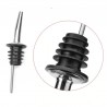 Stainless steel spout - pourer - dispenser - stopper - for wine / vinegar / oil bottleBar supply