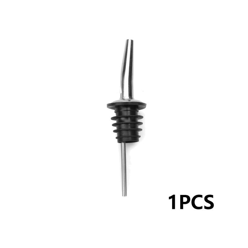 Stainless steel spout - pourer - dispenser - stopper - for wine / vinegar / oil bottleBar supply