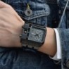 OULM 3364 - Orologio sportivo grande quadrato - Quarzo - Cinturino largo in pelle