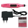 Electric nail drill - nail file - engraving machine - with drill bits - EU plugNail drills