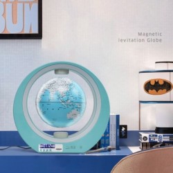 Bluetooth speaker - magnetic levitation - floating world globe - with clockBluetooth speakers