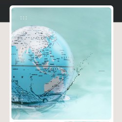 Bluetooth speaker - magnetic levitation - floating world globe - with clockBluetooth speakers