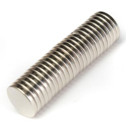 N52 - magnete al neodimio - disco tondo super forte - 12mm * 2mm - 25 pezzi
