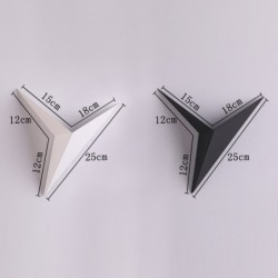 Applique LED moderne - design triangle - aluminium - 3W - 220V