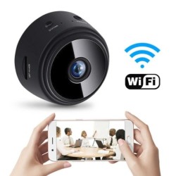 A9 - mini caméra - sans fil - enregistreur vocal - vision nocturne - IP - WiFi - HD 1080P