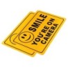 Vinyl warning sticker - Smile You're On CameraSecurity cameras