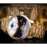 Forsining - orologio meccanico automatico - acciaio inossidabile