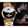 Forsining - orologio meccanico automatico - acciaio inossidabile