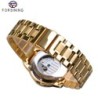 Forsining - orologio meccanico automatico - acciaio inossidabile