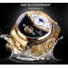 Forsining - orologio meccanico automatico - acciaio inossidabile