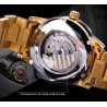 Forsining - orologio meccanico automatico - acciaio inossidabile