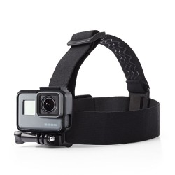 Cinghia per la testa regolabile - supporto per videocamere GoPro