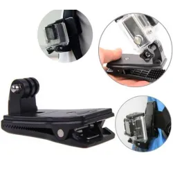 Clip di montaggio rapido - girevole a 360 gradi - per videocamere GoPro