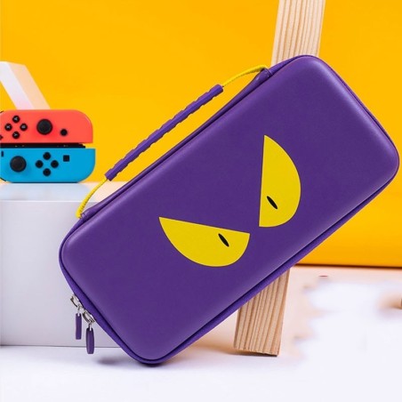 Hard protective storage bag - for Nintendo Switch / Nintendo Switch Lite - purple devilSwitch