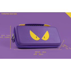Hard protective storage bag - for Nintendo Switch / Nintendo Switch Lite - purple devilSwitch