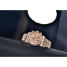 BENYAR - elegante orologio al quarzo - cronografo - impermeabile - acciaio inossidabile - oro