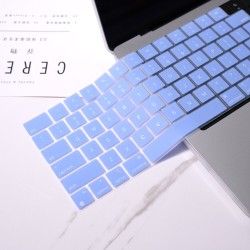 Cover per tastiera in silicone - impermeabile - antipolvere - per MacBook Air / Pro / Max