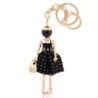 Black girl - gold keychainKeyrings