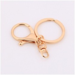 Black girl - gold keychainKeyrings