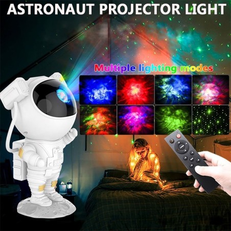 LED projector - night light - rotatable - starry sky - galaxy - astronaut shapeStage & events lighting