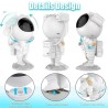 LED projector - night light - rotatable - starry sky - galaxy - astronaut shapeStage & events lighting