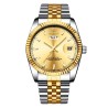 CHENXI - montre à quartz de luxe - chronographe - double calendrier - étanche - acier inoxydable