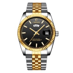 CHENXI - luxury Quartz watch - chronograph - double calendar - waterproof - stainless steelWatches