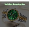 CHENXI - orologio al quarzo di lusso - cronografo - doppio calendario - impermeabile - acciaio inossidabile