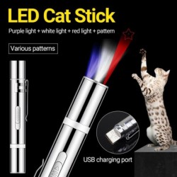 Bastone laser - luce LED con motivi - giocattolo per animali domestici