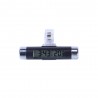 2 in1 - termometro / orologio digitale LCD per auto - clip-on