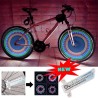 Eclairage roue à rayons vélo - LED - 30 motifs