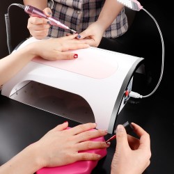 Tout en 1 - séchoir à ongles / dépoussiéreur à ongles / perceuse à ongles - lampe UV LED - 54W - 25000RPM